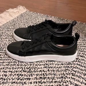 Matt & Nat Black and White Sneakers